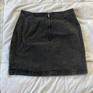 Wild Fable Charcoal Mini Skirt